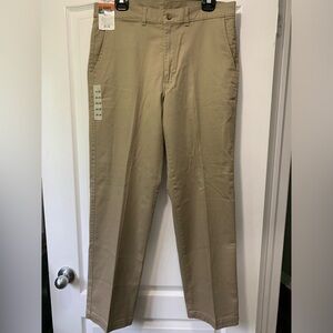NWT RGB Men’s 33x32 Tan Flat Front Made in Canada Pants.